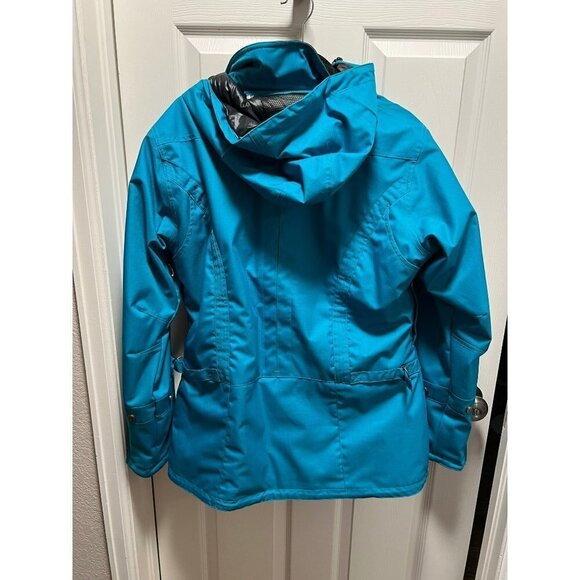 Obermeyer | Ski Jacket Parka Sz 14 Teal Turquoise - Picture 2 of 13